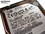 Die Festplatte kann problemlos ausgetauscht werden.