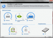 Toshiba PC Health Monitor: Überwachung diverser Systemfunktionen