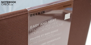 Stauraum bietet der Laptop Hideaway von Belkin