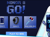 Honor 8 Go: Play to win - Honor 8, Honor Z1 Smartband und Selfie-Stick