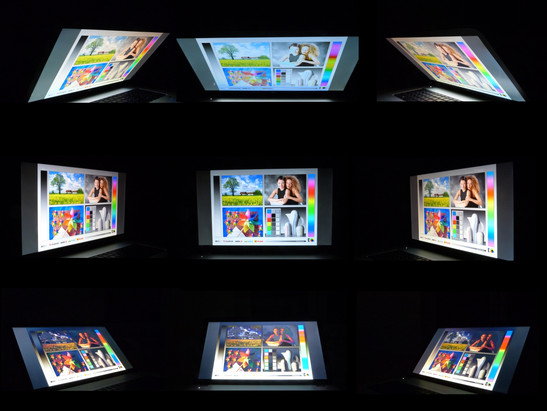 die Blickwinkel des Envy 17