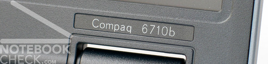 HP Compaq 6710b Logo