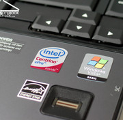 Für vernünftige Office Power sorgt eine leistungsstarke T9300 CPU von Intel mit 2.5 GHz.