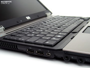 Die angebotene Tastatur wird dem Einsatzzweck des Gerätes als Office-Notebook gerecht.