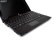 Wie für ein Business Notebook üblich, kommt auch das Mini 5101 mit einem robusten Metallgehäuse daher.