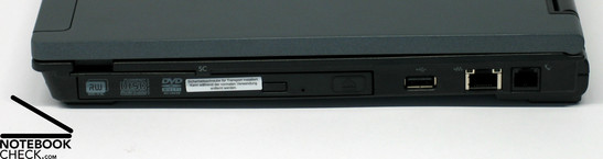 HP Compaq nc6400 Anschlüsse