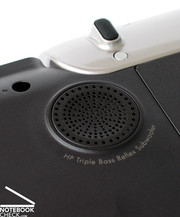 Hochwertige Speaker von Altec-Lansing und ein integrierter Subwoofer sorgen für erstklassige Audio Qualität.