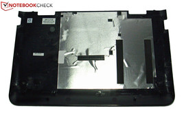 Der untere Deckel von innen