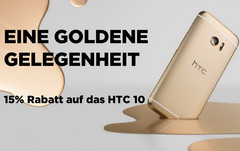 HTC 10: 15 Prozent Rabatt auf das Smartphone