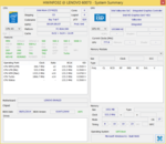 HWinfo Zusammenfassung