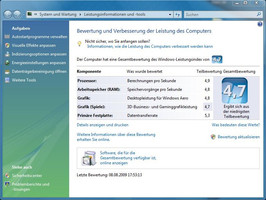 Vista Leistungsindex