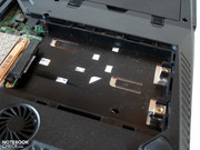 Eine zweite Festplatte kann problemlos nachgerüstet werden.