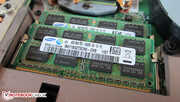 Schenker verpasste unserem Testgerät 16 GByte DDR3-RAM.