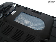 Der zweite Festplattenslot ist nicht wirklich nutzbar.