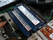 Medion verbaut üppige sechs GByte DDR3-RAM.