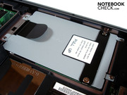 Unser Testgerät enthielt eine 320 GByte große HDD.