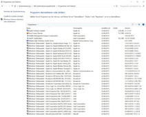 Installierte Programme und Treiber
