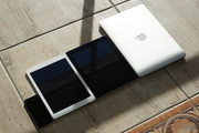Von Links: iPhone 5, iPad Air, iPad 3, MacBook Pro 13 (2013).