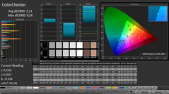 CalMan: ColorChecker (kalibriert)