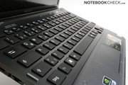 Das Einzeltasten Keyboard gehört zu den besten, die uns in einem Laptop untergekommen ist.