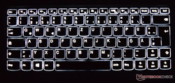 beleuchtete Tastatur des Ideapad 510S-14ISK
