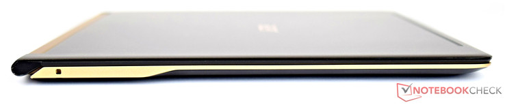 Linke Seite: Kabelöse