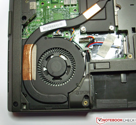 Lenovo ThinkPad L440 Belüftungssystem - der Lüfter kann problemlos gereinigt werden.