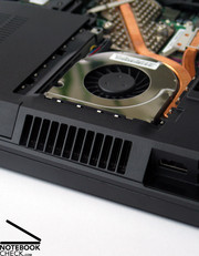 Der Lüfter lief zwar auch bei geringer Last,...