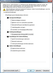 Verlängerung der Akkulaufzeit