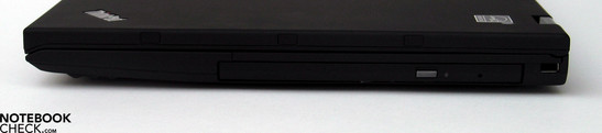 Rückseite: Netzanschluss, VGA-Out, LAN, USB 2.0