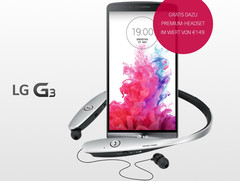 Bundle: LG G3 und Bluetooth Stereo-Headset Tone Infinim