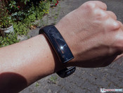 Im Sonnenlicht ist nichts zu erkennen.