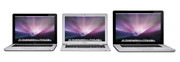 ...wie die komplette MacBook Aluminium Familie, ...