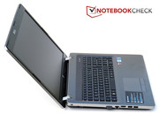 Der Öffnungswinkel von nur 133° ist evtl. etwas wenig.