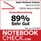 Bewertung Apple MacBook