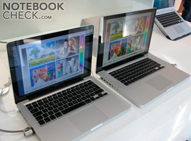 MacBook versus MacBook Air Blickwinkel
