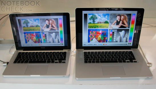 MacBook Pro versus MacBook - Im Vergleich fehlt dem MacBook eigentlich nur die zweite stärkere Grafikkarte, Firewire 800 und ein ExpressCard Slot.