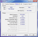 Systeminfo CPUZ RAM