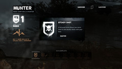 Hunter befasst sich mit den Kampffertigkeiten.