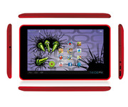 Außer der roten Rückseite ist nicht viel Kindhaftes dran.