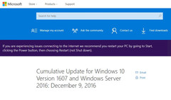 Microsoft empfiehlt einen simplen Neustart nach Update KB3201845, das hilft offenbar nicht immer.