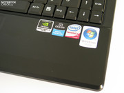 Unter der Haube des GX400 schlummert ein Dual-Core CPU von Intel und eine 9600M GT Grafikkarte von Nvidia.