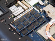Zusammen mit 4GB DDR3 Arbeitsspeicher kann das Notebook vor allem in aktuellen Spielen mit guter Leistung überzeugen.