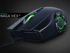 Razer: Gaming-Maus Naga Hex V2 für MOBA-Games