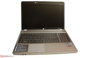 Das HP ProBook 4535s kommt in puristischer Optik mit gebürstetem Aluminium