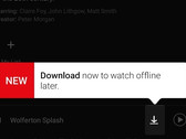 Der neue Download Button in Netflix ist nicht für alle Inhalte verfügbar.