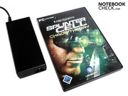 Ein 90 Watt Netzteil reicht für die potente Hardware aus.