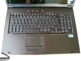 mySN XMG7 (Clevo M570TU) Tastatur