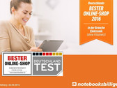 Notebooksbilliger: Deutschlands bester Online-Shop 2016 für Elektronik