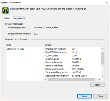 ...und Nvidia Geforce GTX 1060 (Black Edition)